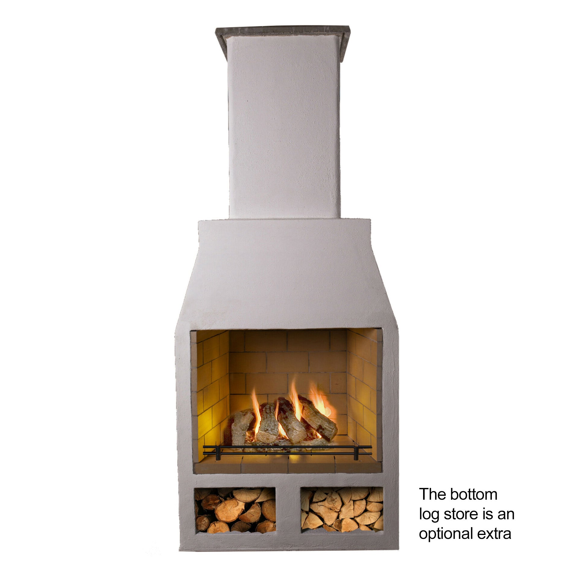 Schiedel - Volcanic Garden Fireplace barbecue 950