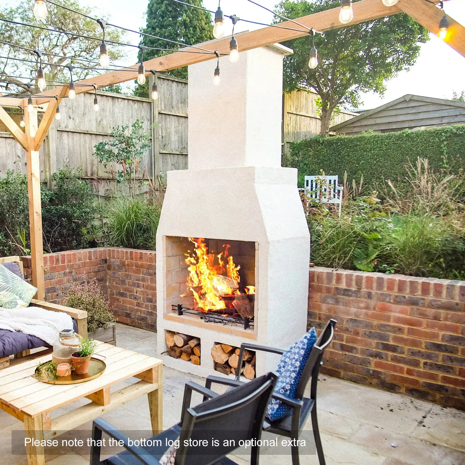 Schiedel - Volcanic Garden Fireplace barbecue 950