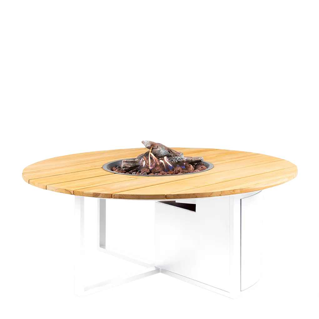 Cosi Fires Cosiloft 120 round black / teak