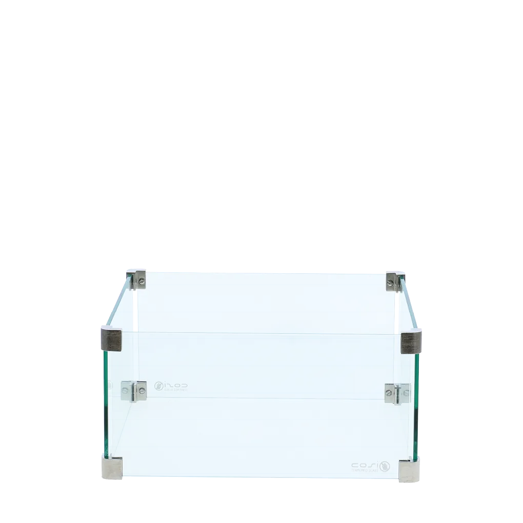 Cosi Fires Cosi square glass set M