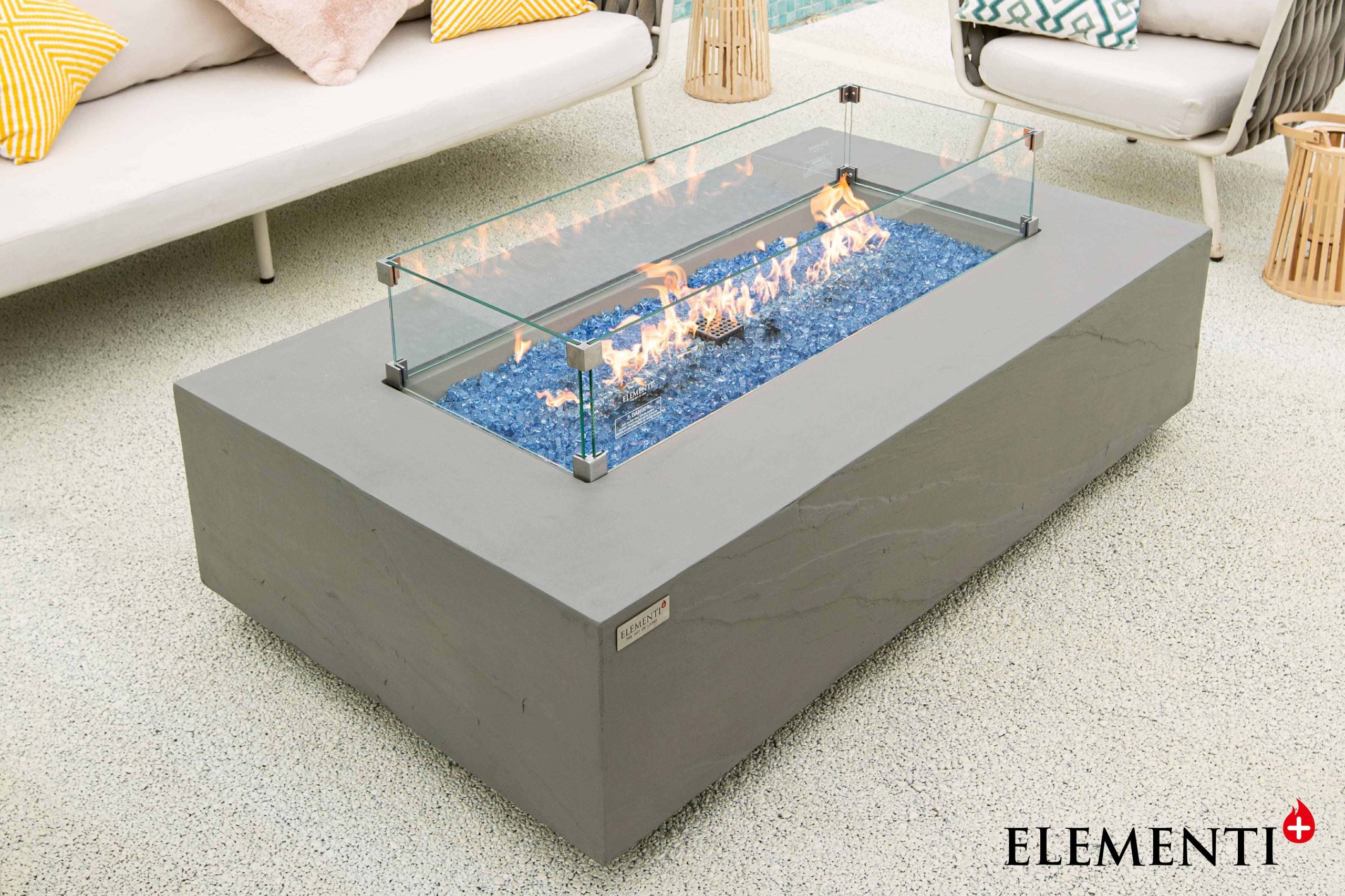 Elementi Fire Meteora Fire Pit Table