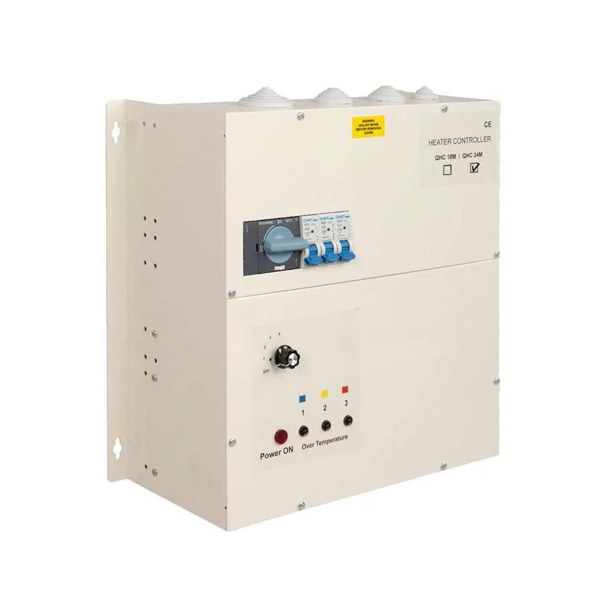 Video 18-27kW Industrial Heater Controller (standard single dial) - Heat Outdoors