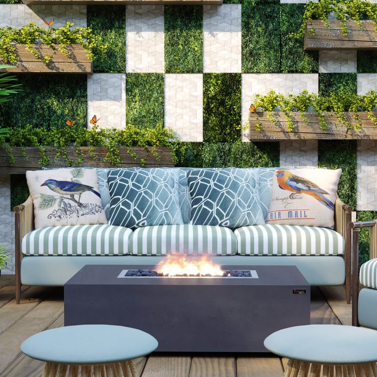 Mirage Gas Fire Pit - Luxury Fire Pit Co