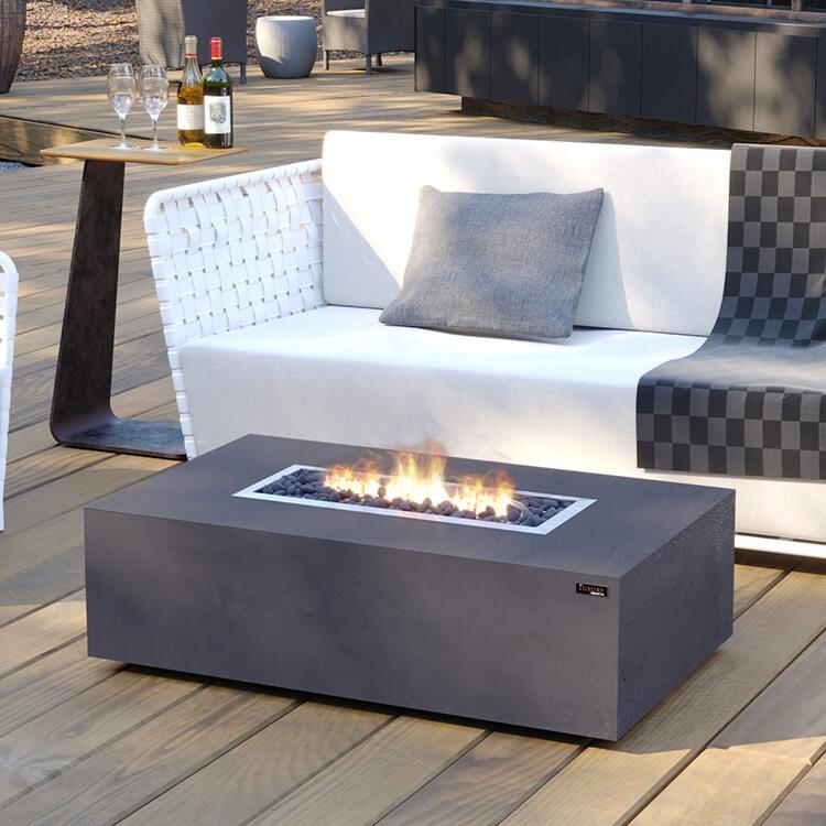 Mirage Gas Fire Pit - Luxury Fire Pit Co