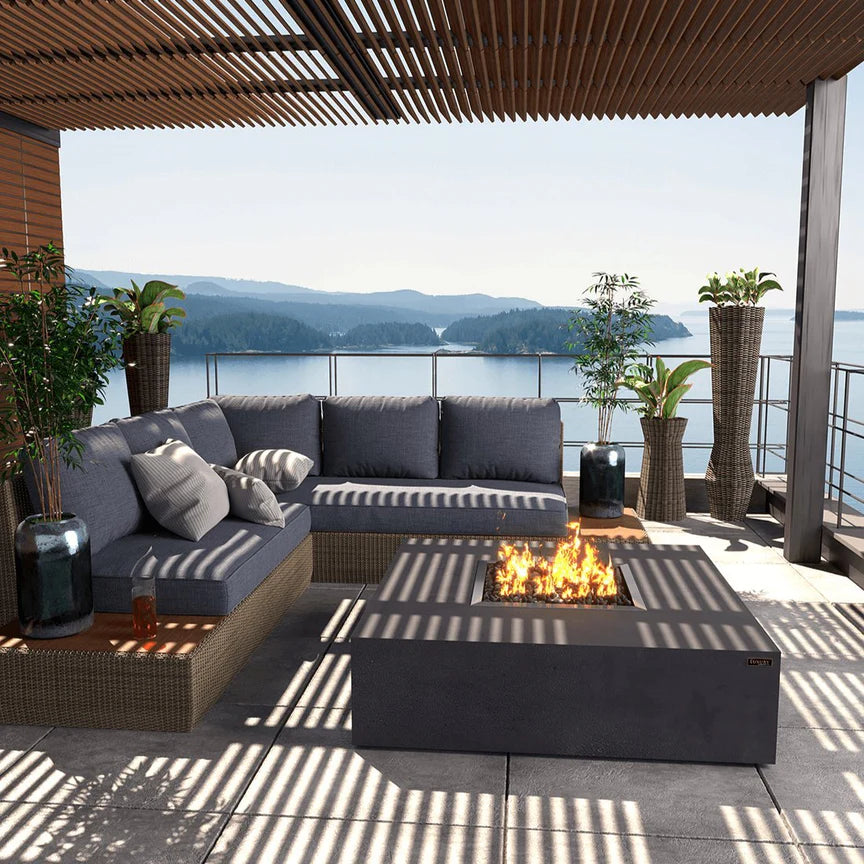 Monte Gas Fire Pit - Luxury Fire Pit Co