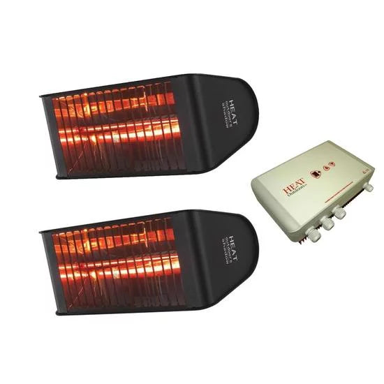 Warehouse Infrared Heater 4.8kW Pack B with Variable Controller - Heat Outdoors- Industrial Heater